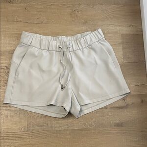 lululemon athletica Light Gray Athletic Shorts